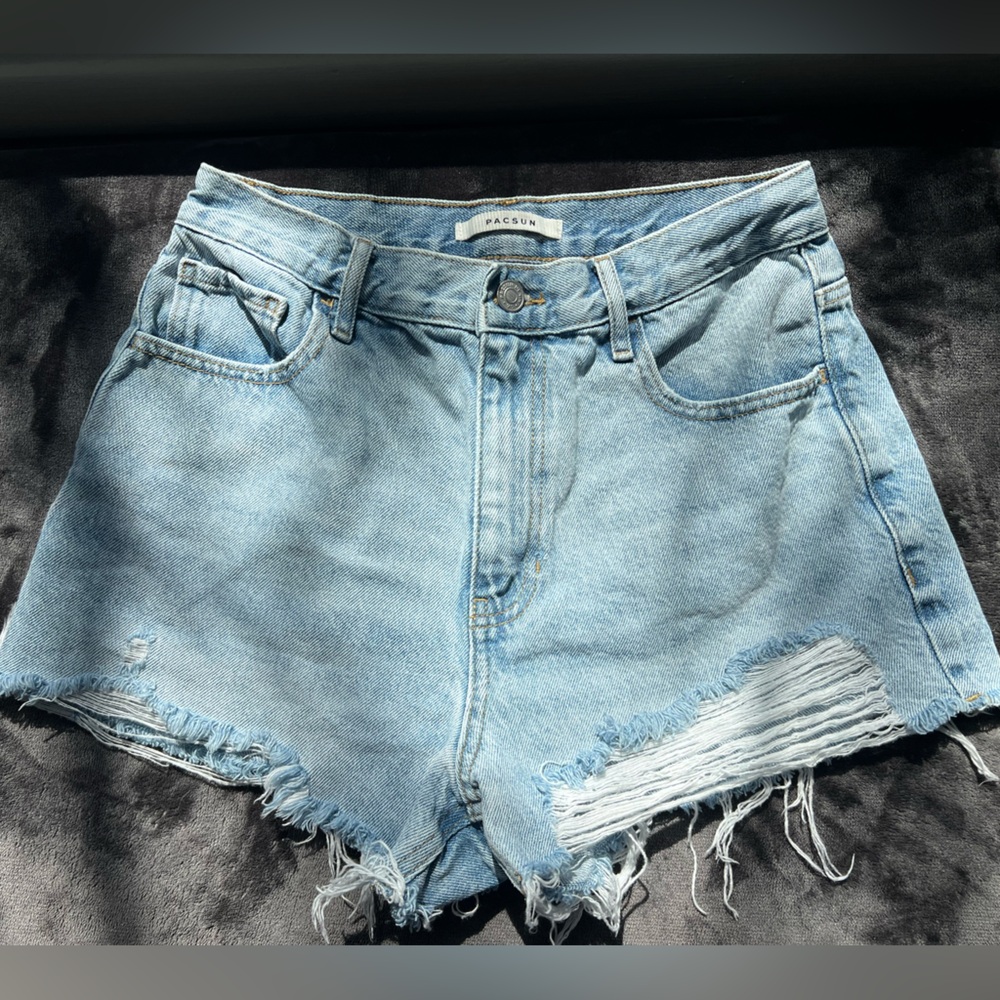 PacSun Distressed Denim Shorts